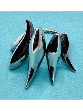 Tiffany & Co Sterling Silver 925 Frank Gehry Size 8.25